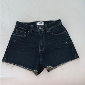 Paige Jean Shorts Size 25